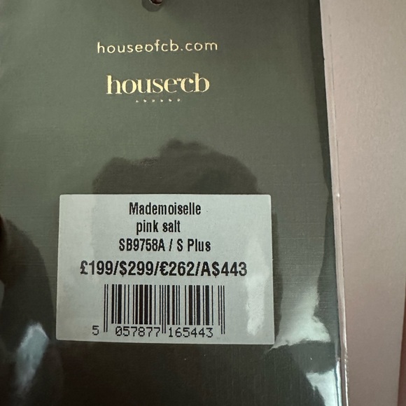 House of CB Mademoiselle Ballerina Pink Midi dress size small, bigger cup (D-E) - Picture 3 of 5